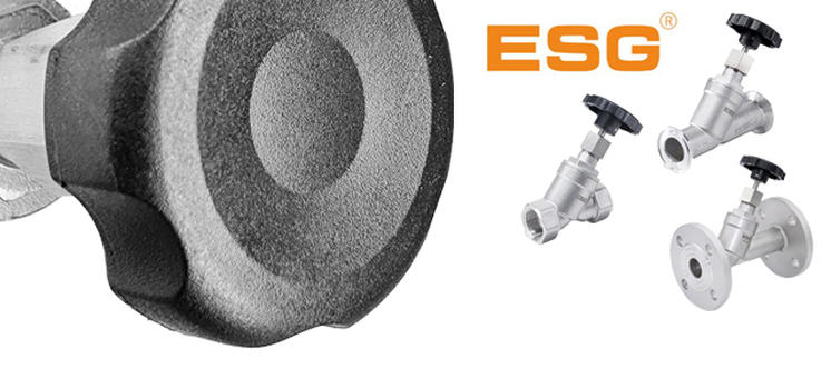 ESG, ESG valves, angle seat valve, manual angle seat valve, multi channel valve, filling valve, tank bottom valve, sampling valve, steam trap, strainer