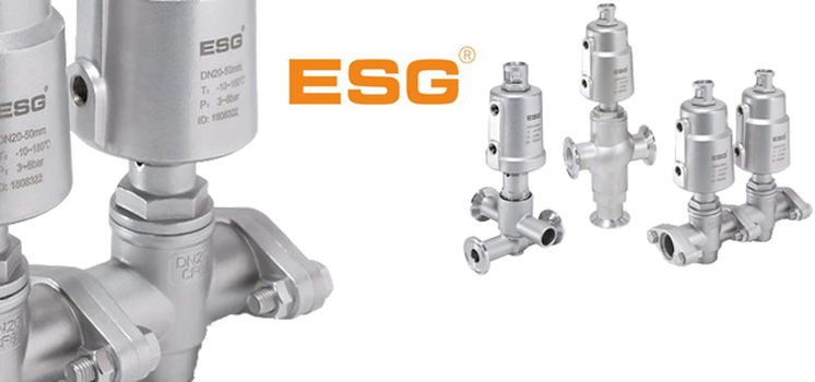 ESG, ESG valves, angle seat valve, manual angle seat valve, multi channel valve, filling valve, tank bottom valve, sampling valve, steam trap, strainer