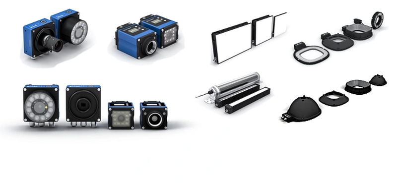 B60 smart camera, weQube B50 smart camera, bar lights, ring lights, dome lights, flat lights, flat dome lights, and spot lights.